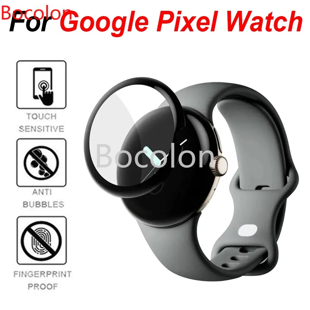 Google Pixel Watch 保護貼 Pixel 2 手錶曲面熒幕貼 保護膜