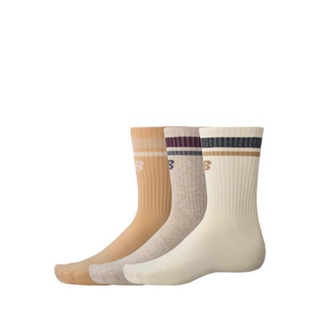 3 New Balance Sport Essentials Line 中性 - 米色小腿襪套裝