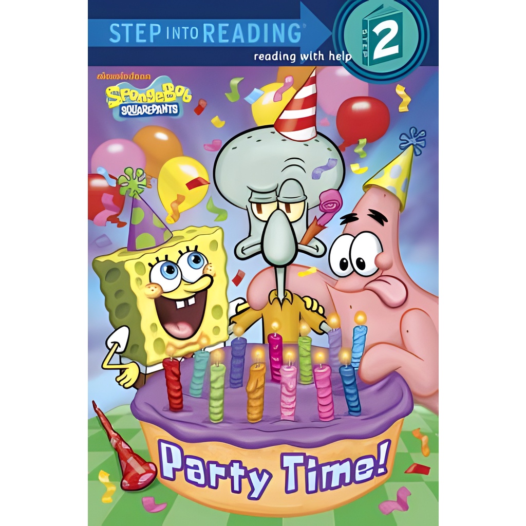 Party Time!/Random House Spongebob Squarepants. Step into Reading 【禮筑外文書店】