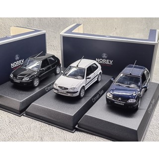 壓鑄 1/43 比例雪鐵龍 SAXO 合金汽車模型收藏紀念品展示擺件車輛玩具禮品玩具