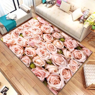 玫瑰地毯,現代印花地毯,客廳,臥室床頭地毯,地墊,走廊,防滑地毯