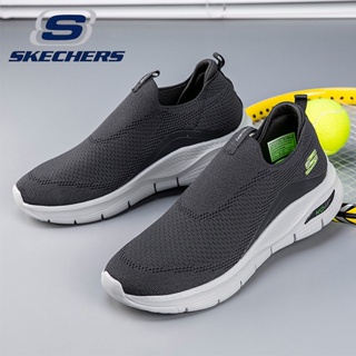 【腳膜炎康復必備】斯凱奇/Skechers GOWALK ArchFit 新款情侶套腳舒適休閒鞋 透氣運動鞋 防滑 防臭