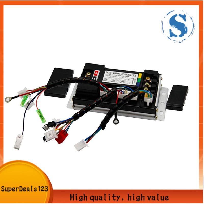 【SuperDeals123】輪轂電動滑板車正弦波BLDC電機控制器1200W 48v 60V 72V
