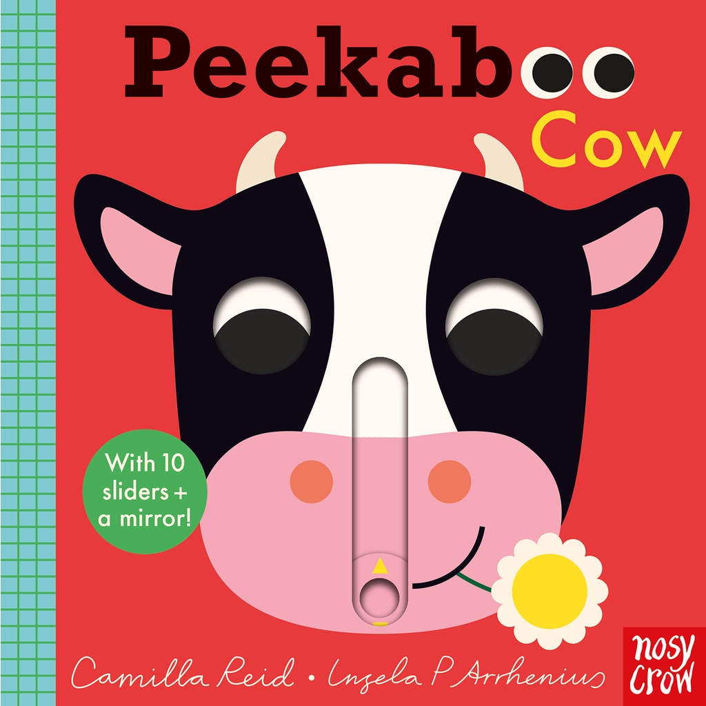 Peekaboo Cow-with 10 sliders and a mirror! (硬頁書)/Ingela P Arrhenius【禮筑外文書店】