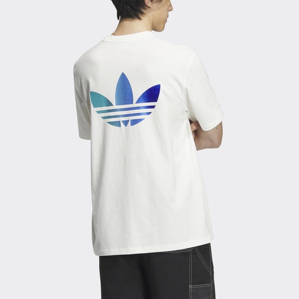 Adidas LT TEE SS M 2 IK8683 男 短袖 上衣 T恤 亞洲版 休閒 三葉草 棉質 舒適 白