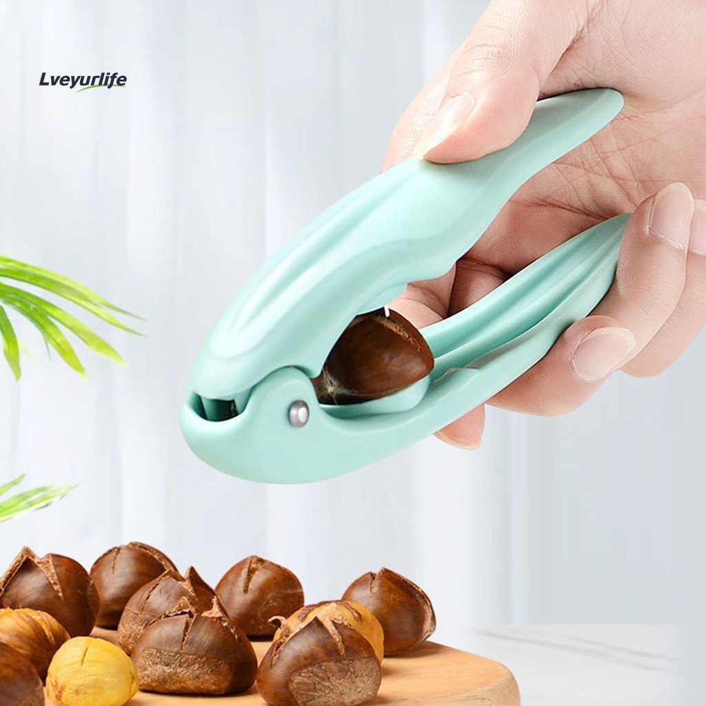 [LYL]栗子開瓶器防滑手柄鋒利刀片核桃餅乾易於使用的家用廚房剝皮工具