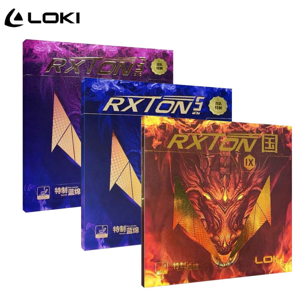 LOKI RXTON 全新乒乓球膠粘乒乓球膠 RXOTN 3-Pro 5-Pro 9 National