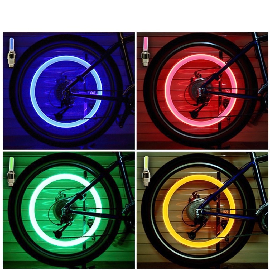 霓虹燈 LED 燈安裝自行車/摩托車車輪 -