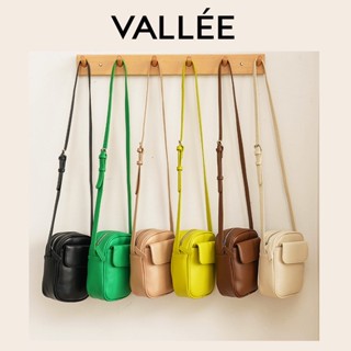 【VALLEE】✨現貨女包✨新款質感韓版豎款手機包時尚簡約迷你斜跨小包包斜背包軟皮小挎包