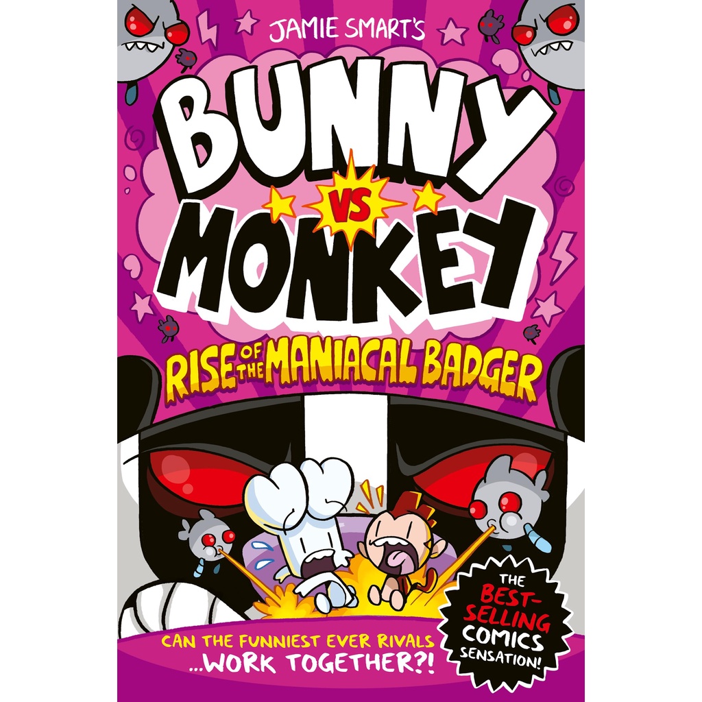Bunny vs Monkey: Rise of the Maniacal Badger (Book 5)/Jamie Smart【禮筑外文書店】