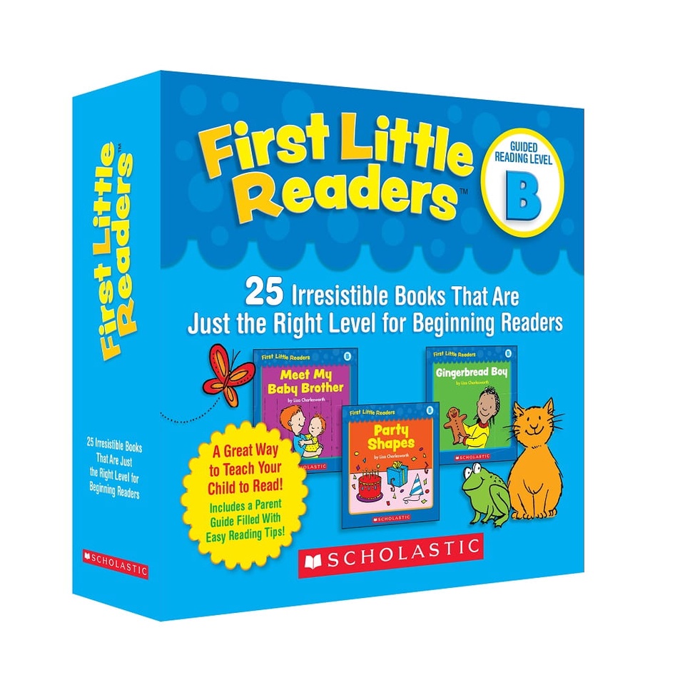 First Little Readers Level B (25本小書+Storyplus)(有聲書)/Scholastic【禮筑外文書店】