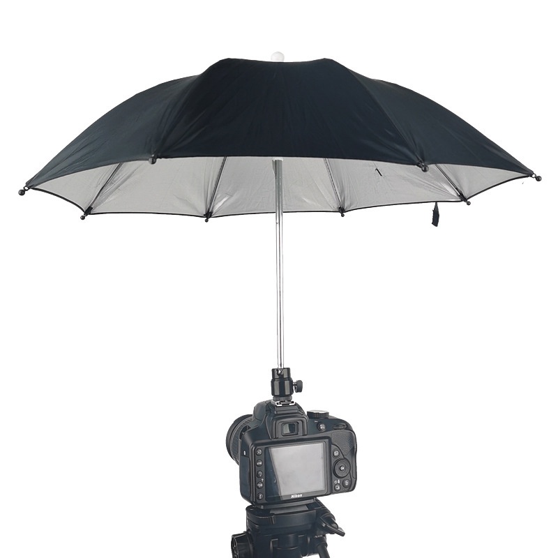 相機傘帶熱靴手機支架太陽傘防眩光遮陽單反戶外拍攝攝影配件