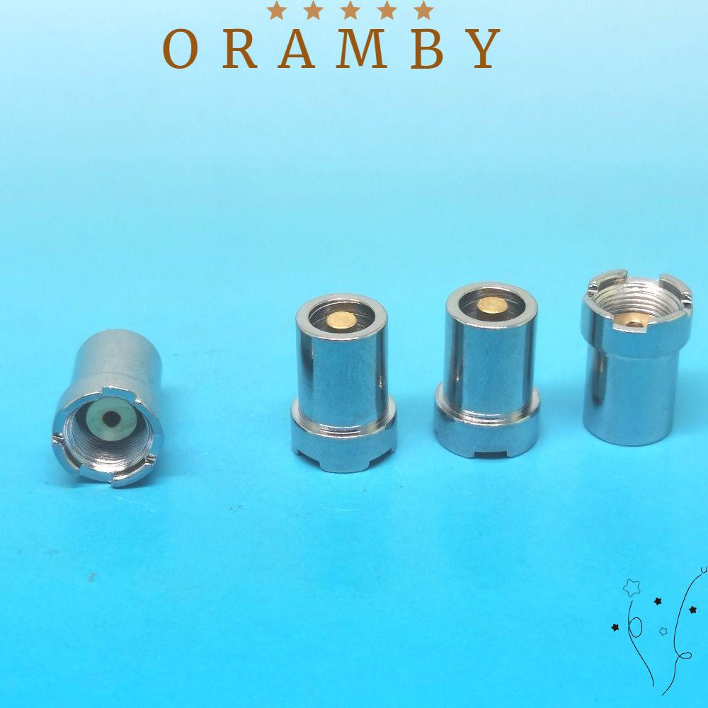 ORAMBEAUTY螺紋適配器,不銹鋼銀色霧化器適配器,經久耐用510連接器磁轉換器