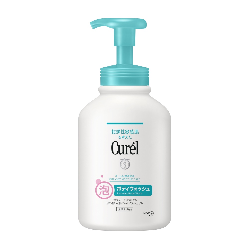 Curel 珂潤潤浸保濕低敏沐浴慕絲480ml