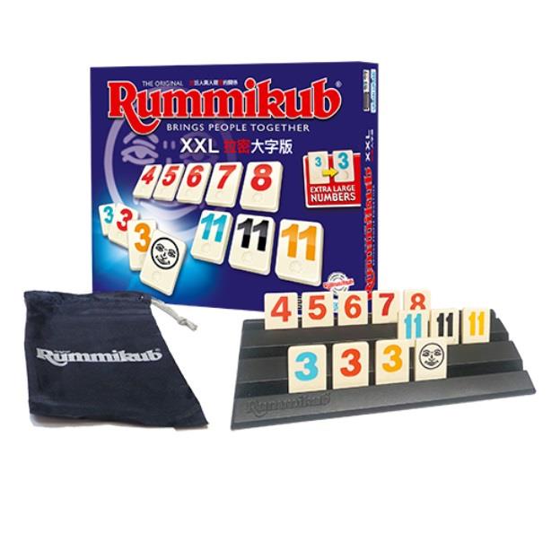 Rummikub 拉密－數字磚塊牌 XXL 大字版桌遊【金石堂】