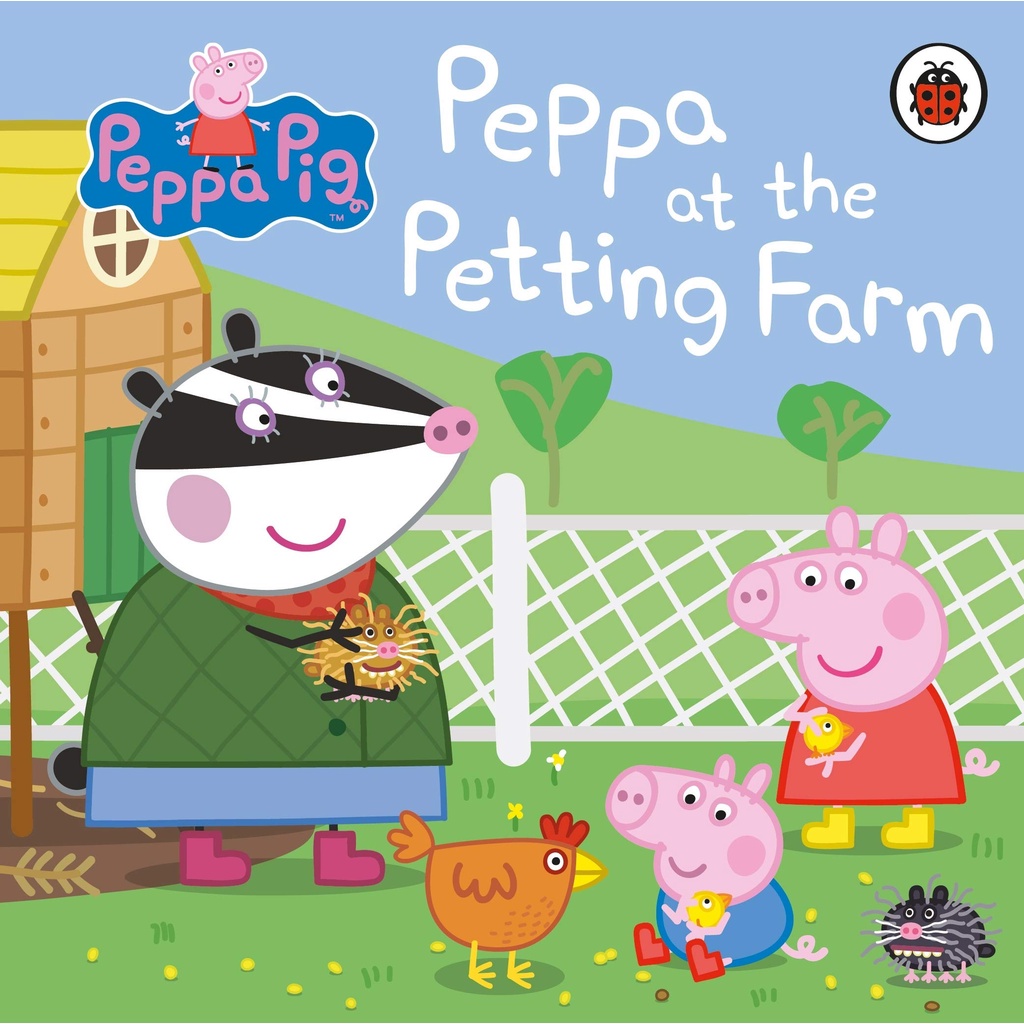 Peppa Pig: Peppa at the Petting Farm (硬頁書)/Peppa Pig【三民網路書店】