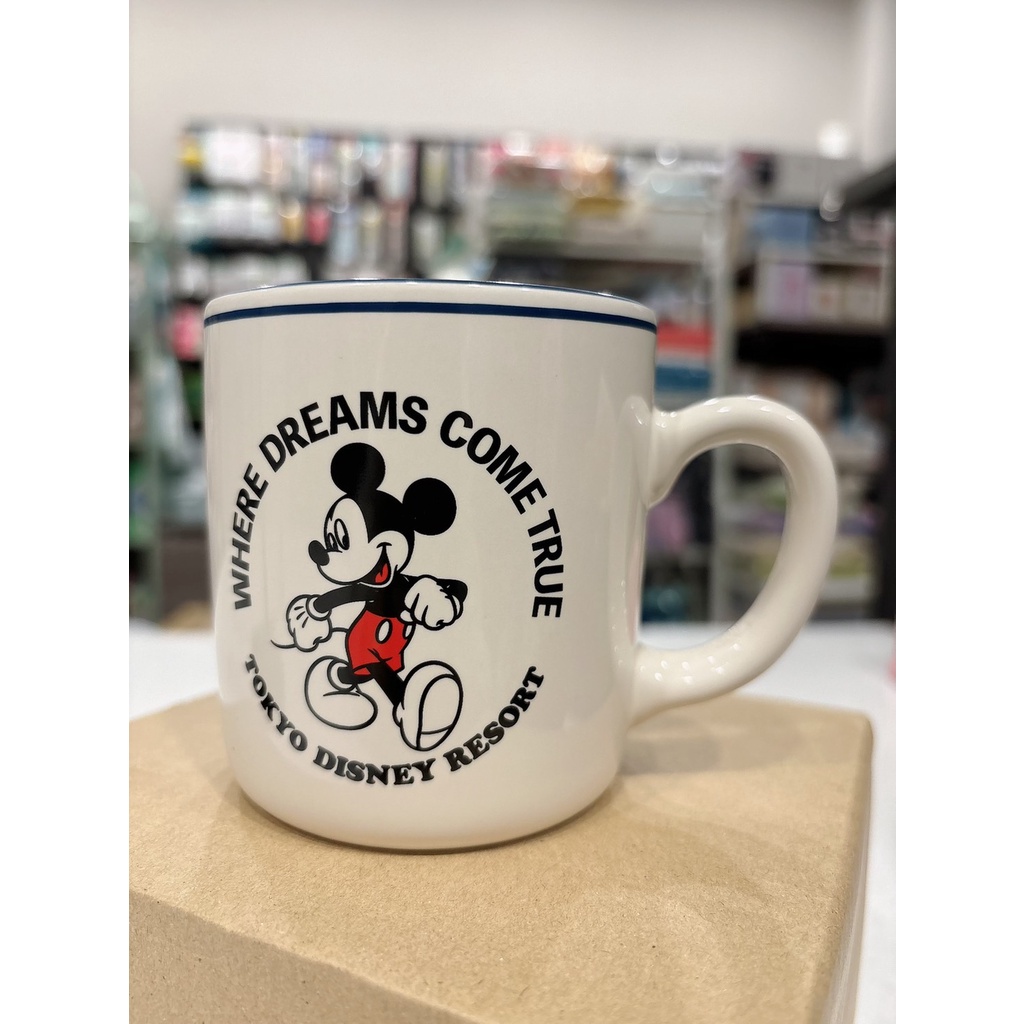 【Tokyo speed】日本代購 迪士尼 Disney米奇 馬克杯 陶瓷杯 咖啡杯 米奇夢想系列 米奇馬克杯 水杯