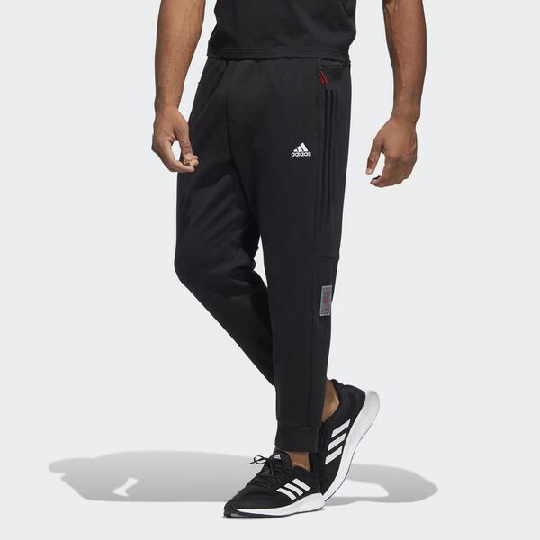 Adidas Cny Reg Knpnt HC0253 男 長褲 兩側口袋 縮口褲腳 舒適棉質 亞洲尺寸 黑