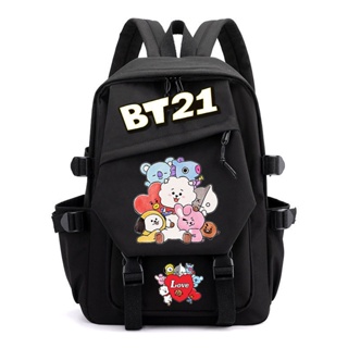 動漫 BTS 書包 兒童背包 小學生 BT21 書包 男女 初中生大學生 校園後背包