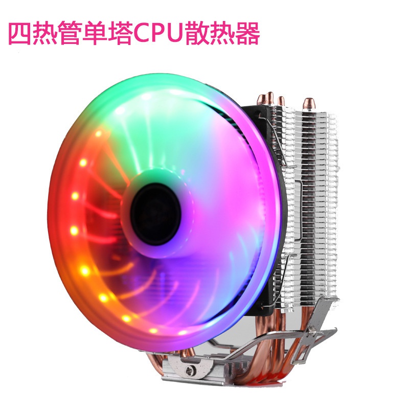 风扇 1151CPU 適用於I5 9400FCPU 臺式機電腦芯片1151針intelAMD775靜音CPU風扇