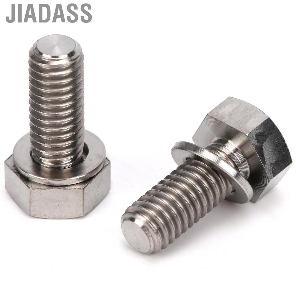 Jiadass 自行車煞車線固定螺栓小尺寸可靠便攜式煞車輕巧適合自行車自行車