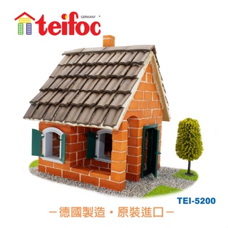 teifoc DIY益智磚塊建築玩具/ 寧靜山林度假屋/ TEI5200 eslite誠品