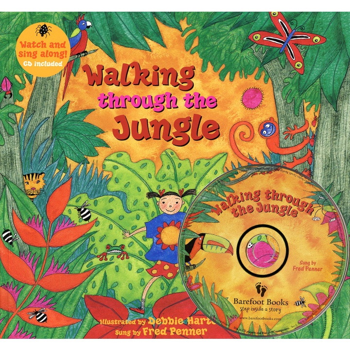 Walking Through the Jungle (1平裝+1 CD)(韓國JY Books版) Saypen Edition 廖彩杏老師推薦有聲書第21週/Debbie Harter【三民網路書店】