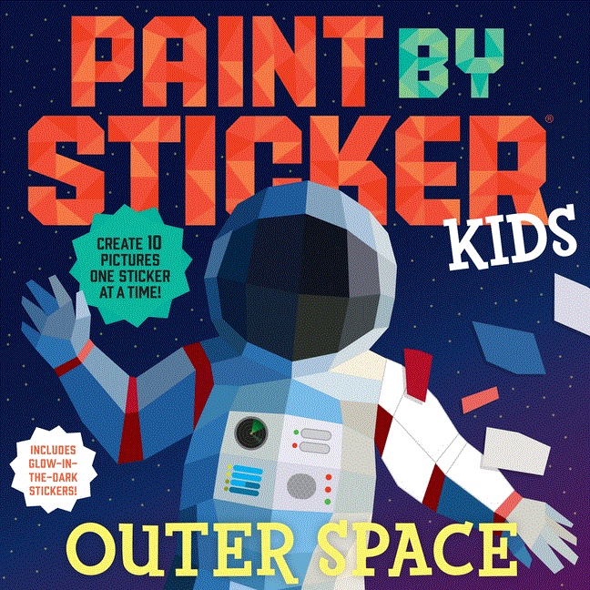 Paint by Sticker Kids: Outer Space (貼紙書)/Workman Publishing【三民網路書店】