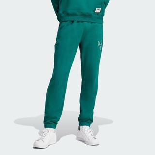 Adidas HACK AAC SWTPS IM4579 男 長褲 亞洲版 運動 休閒 棉質 舒適 彈性褲腳 綠