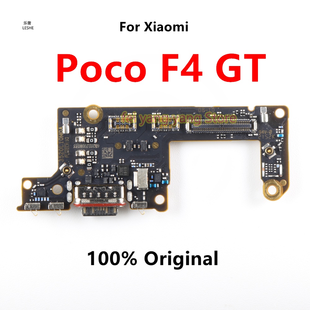 XIAOMI MI 適用於小米 Mi Poco F4 GT USB 快速充電底座端口麥克風排線連接器充電板維修零件