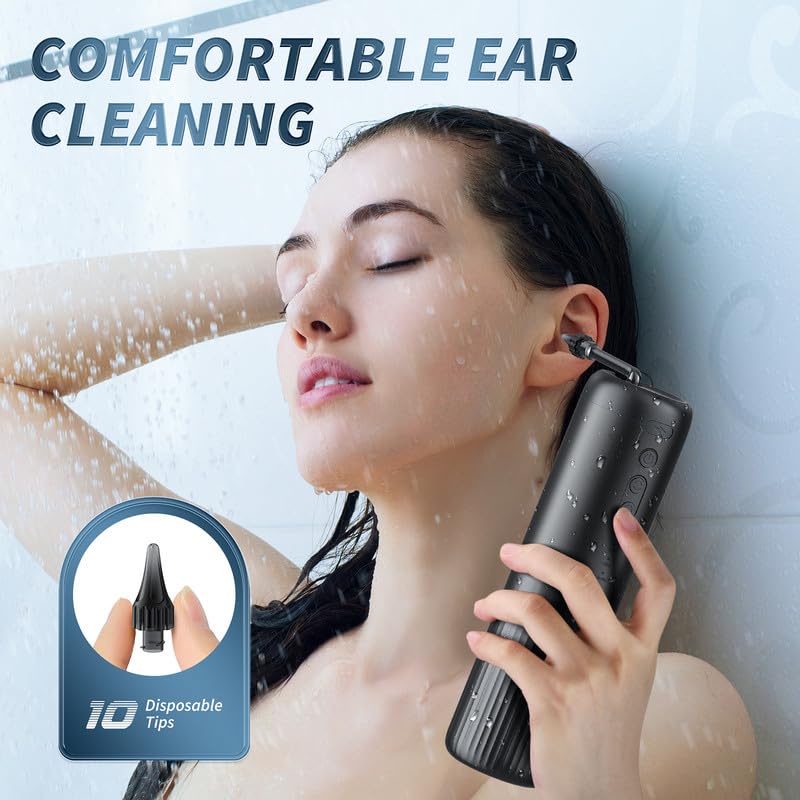 電動洗耳器家用方便洗耳儀耳垢清潔工具電動洗耳器