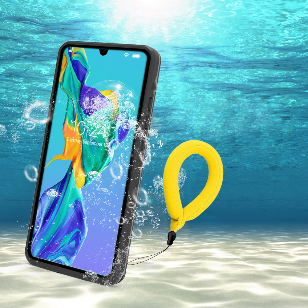 P30 Pro 防水殼適用於華為 P30Pro IP68 防水殼 360 全覆蓋潛水浮潛殼