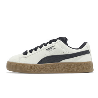 Puma 休閒鞋 Suede XL Quiet Lux Wns 女鞋 灰 黑 膠底 復古 [ACS] 40125101