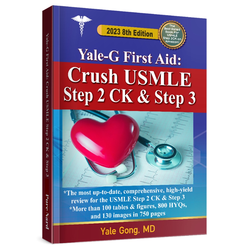 Yale-G First Aid: Crush USMLE Step 2 CK and Step 3 （8th Edition）[88折]11101018485 TAAZE讀冊生活網路書店