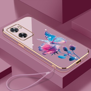 外殼 oppo A57 4G 2022 oppo A77S oppo A77 5G 2022 手機殼玫瑰矽膠漂亮手機殼送
