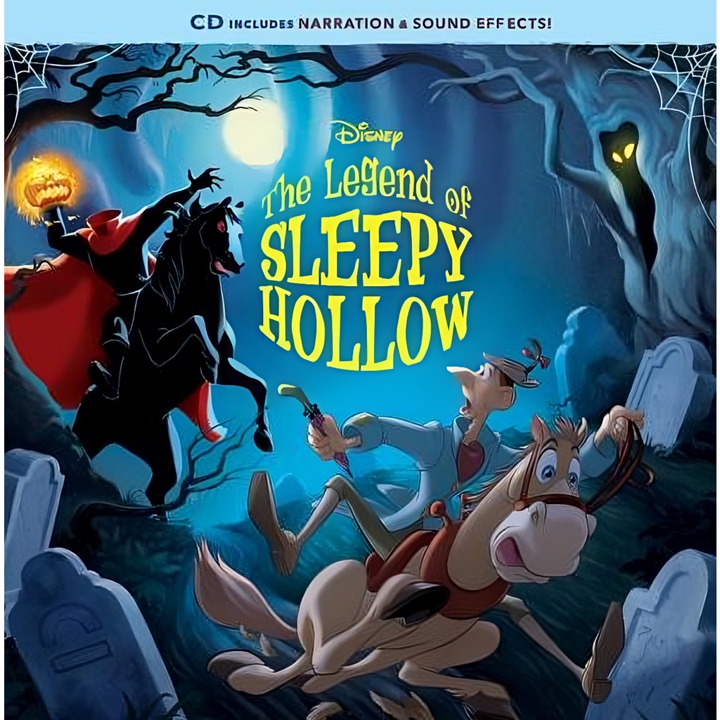 The Legend of Sleepy Hollow Book & CD/Disney Book Group【三民網路書店】