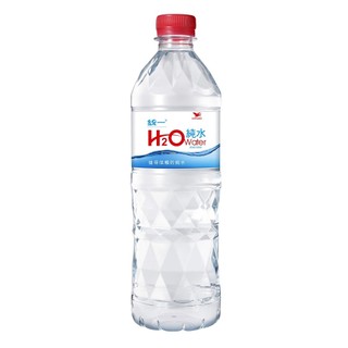 統一H2O Water純水600ml x24入（隨機出貨）