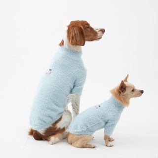 Puppy Gallery🇰🇷小怪獸毛衣 天空藍 狗狗衣服 狗狗毛衣 寵物冬衣 寵物衣服