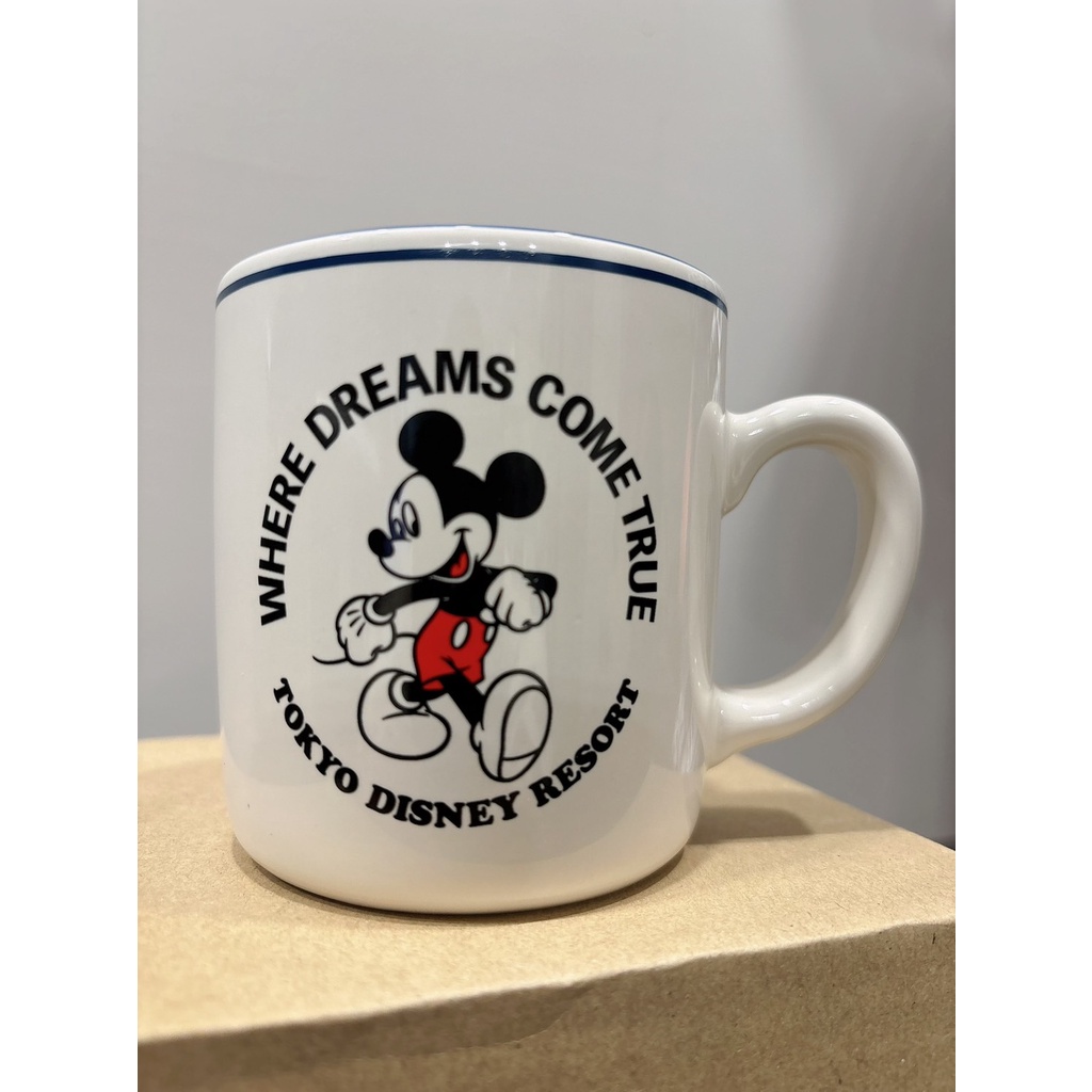 【東京速購】日本代購 迪士尼 Disney米奇 馬克杯 陶瓷杯 咖啡杯 米奇夢想系列 米奇馬克杯 水杯