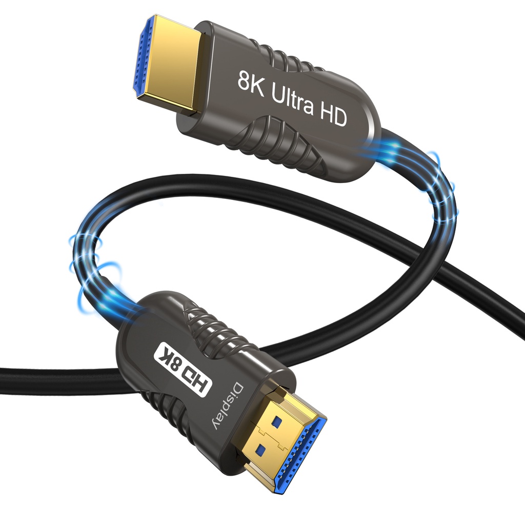 HDMI光纖線2.1高清8K/60Hz4K120Hz電腦電視顯示器遊戲投影連接線