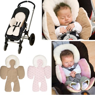 嬰兒推車墊嬰兒座椅墊寶寶頭部身體支撐軟墊純棉透氣