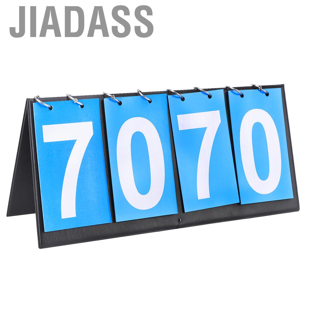Jiadass 4位記分板布+金屬紙板材質折疊設計