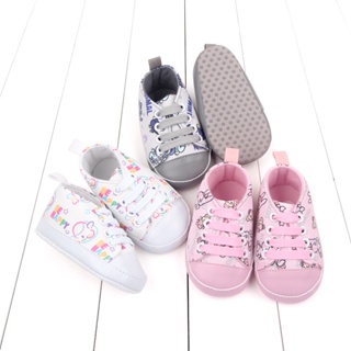 春秋嬰兒鞋寶寶卡通帆布鞋嬰兒軟底學步鞋