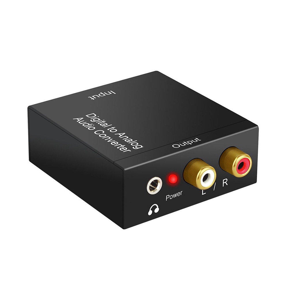 192khz 數模轉換器 DAC 數字 SPDIF 光纖到模擬 L/R RCA 轉換器 Toslink 光纖到 3.5