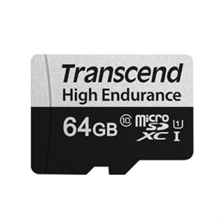 transcend 創見 350v micro sdxc 64g u1高耐用記憶卡-