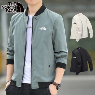 北面 The North Face Jacket 男士休閒戶外風衣休閒夾克機車飛行員夾克 M-5XL