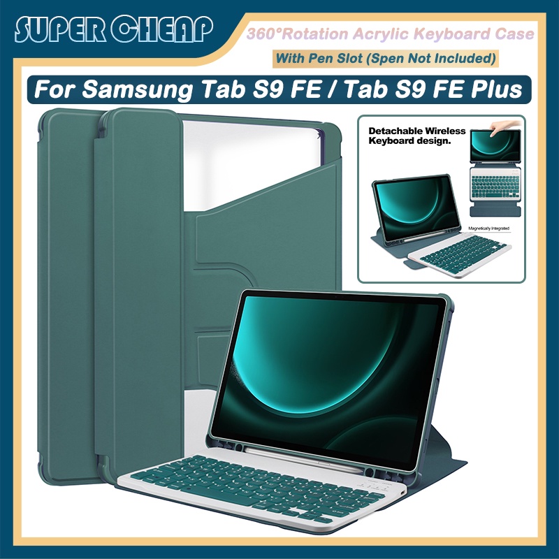 SAMSUNG 適用於三星 Tab S9 FE 5G 10.9 英寸 X510 S9 FE Plus 12.5 英寸 X
