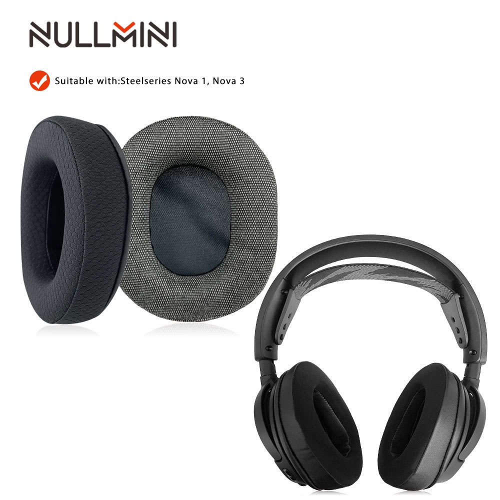 Nullmini 替換耳墊適用於 Steelseries Arctis Nova Pro Wire、Nova 7、Nov