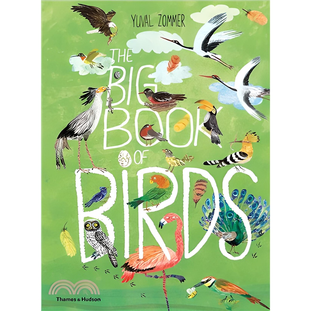 The Big Book of Birds(精裝)/Yuval Zommer【三民網路書店】