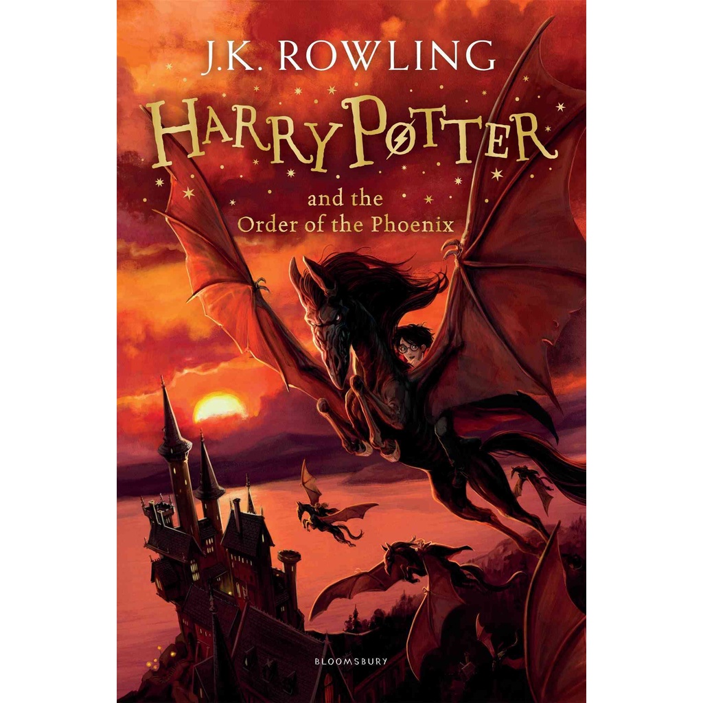 Harry Potter and the Order of the Phoenix (英版平裝本)/J.K. Rowling【三民網路書店】